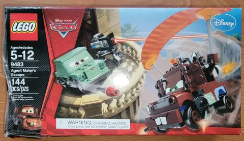 Lego CARS Disney Pixar Movie 9483 Used -100% Complete
