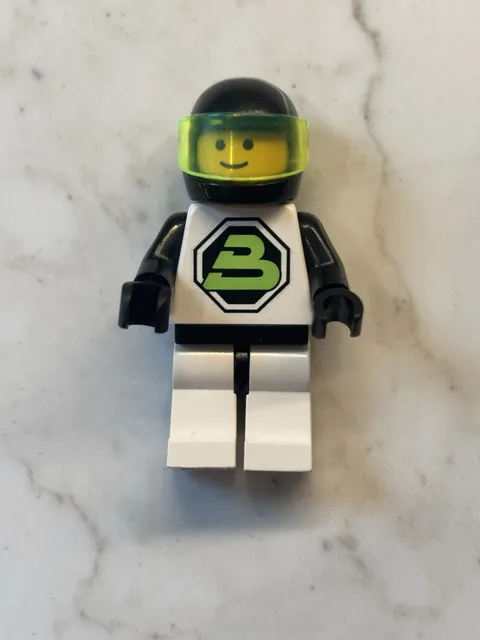 USED LEGO Minifigure Blacktron 2 sp002 Space Astronaut Vintage Classic