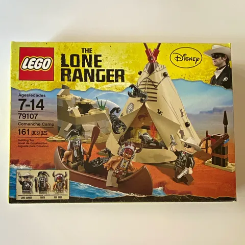 LEGO The Lone Ranger Comanche Camp 79107 Complete Set 161 pcs Ages 7-14. Retired