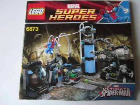Lego Super Heroes Building Instructions Instruction 6873