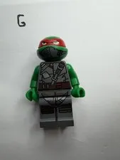 LEGO Teenage Mutant Ninja Turtles Minifigure Raphael with Armor (Genuine)