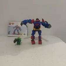 LEGO DC Super Heroes #76302 Superman Mech vs Lex Luthor, Pre-loved w/Figs & Inst