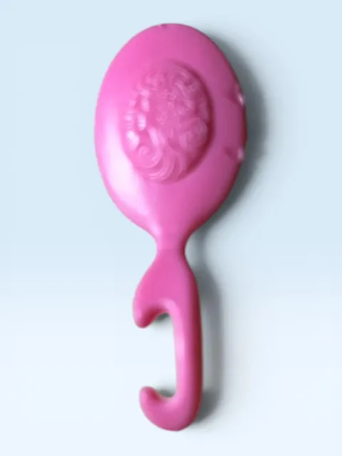 Vintage 1982 Mattel Dream Date Barbie PINK Brush Replacement Accessory Bratz