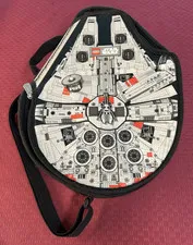 LEGO Star Wars Millennium Falcon Mini Figure Carrying Soft Case Zipper Handle