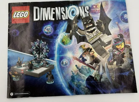 Lego Dimensions Instructional Manual Only