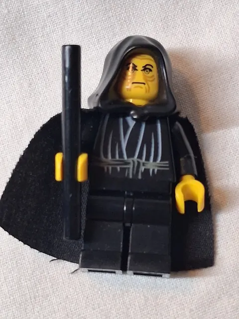 Lego Emperor Palpatine Minifigure Yellow Head Minifig 7200 7166 3340