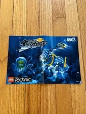 Lego Technic Throw Bots Scuba (8503) Instruction Booklet Only