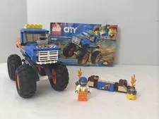 Lego City: Race - Monster Truck - Set #60180 - 100% Complete W/ Manual - 2018