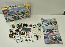LEGO CREATOR 3-in-1 Modular Winter Vacation Model #31080 with Instructions