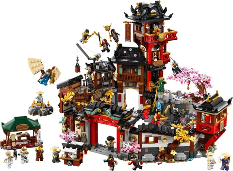 LEGO NINJAGO: The Old Town 15th Anniversary (71861) build Only