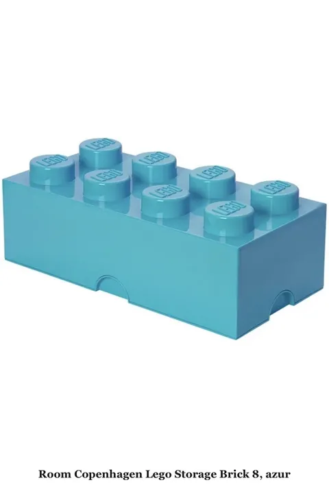 8-Stud Storage Brick – Azure Blue Room Copenhagen