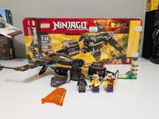 LEGO NINJAGO: Boulder Blaster (70747) 99% Complete with Box