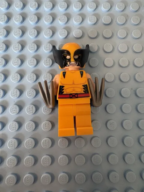 Lego Wolverine Minifigure Marvel Super Heroes X-Men