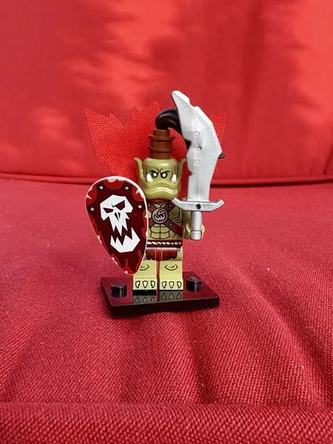 Lego 71037 Orc Collectible Minifig Series 24 CMF Sword Shield Cape COMPLETE