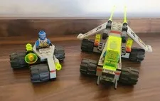 Lego UFO Radon Rover and Cyborg Scout
