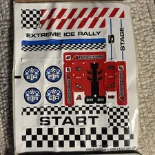 LEGO Extreme Ice Rally EIR Complete Decal Sheet With Parts