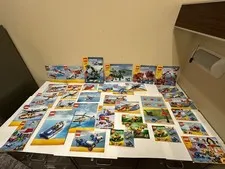 (35) Mixed LEGO Creators Dinosaurs Cars Trucks Airplanes Instruction Manuals Lot