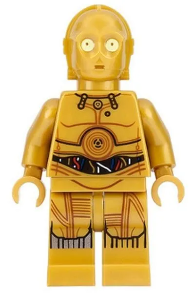LEGO Star Wars C-3PO Minifigure SW0700 Genuine Authentic Pearl Gold Droid