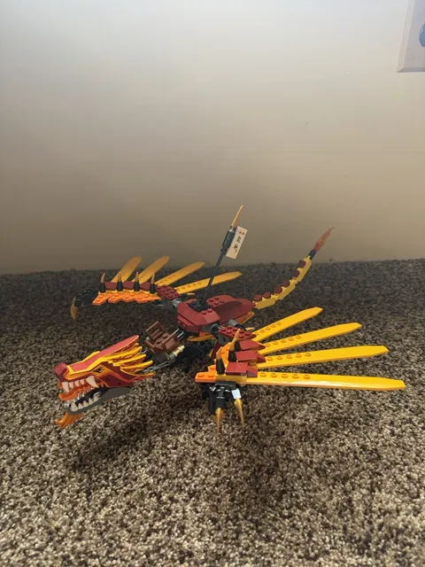 LEGO NINJAGO Kai’s Fire Dragon From Set 2507