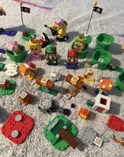 Lego Mario Luigi  and princess peach lot many sets