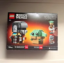 LEGO Star Wars BrickHeadz The Mandalorian & the Child 75317 295pc 10+