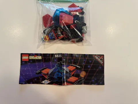 LEGO 6835 Saucer Scout Classic Space Set 100% Complete w/ Instructions EUC