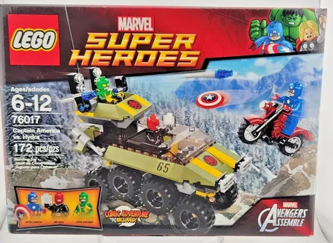 LEGO Marvel Super Heroes 76017 Captain America vs Hydra Set NIB Sealed