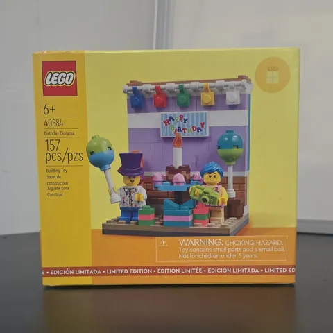 LEGO Seasonal Birthday Diorama 40584 Limited Edition 157 pcs Age 6+ Box