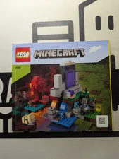 LEGO Minecraft 21172 The Ruined Portal Instruction Manual Only! No Bricks! 2021