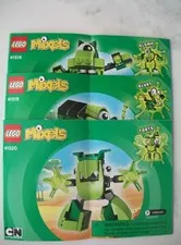 LEGO MIXELS INSTRUCTION MANUALS ONLY LOT 41518 41519 41520 * NO BRICKS* 111
