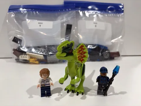LEGO Jurassic World: Dilophosaurus Ambush (75916) - COMPLETE