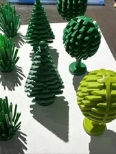 Lego Trees + Shrubs 🌲 🌳 🌲. Lot Of 14