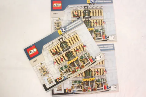 LEGO 10211 Grand Emporium Instruction Manual Booklet Set