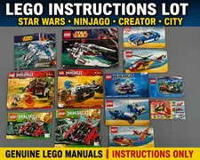 EGO Instructions Lot Star Wars Ninjago Creator City Manuals Booklets VTG