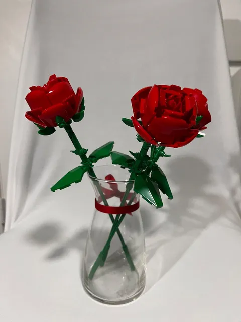 LEGO Botanicals: Roses (40460) - 3 Count - Pre-Built - Vase NOT included