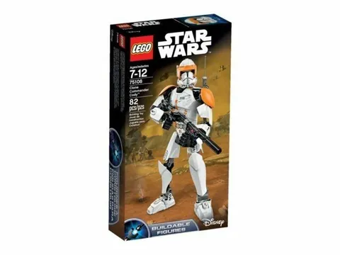 LEGO 75108 Star Wars Clone Commander Cody - New Factory Sealed, Retired!