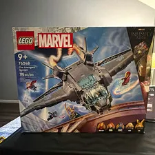 LEGO Marvel The Avengers Quinjet Complete Set 76248 795 pcs sealed