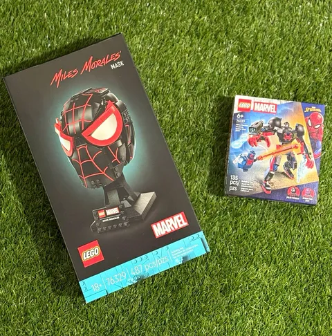 LEGO Marvel Spider-Man 76329 Miles Morales' Mask 487pcs w/Miles Morales Mech