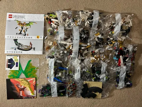 LEGO Ninjago Legends Ultra Dragon Battle Set 71872 No Minifigures