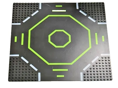 Lego 6710 & 6099 Landing Pad Base plate Alpha Centauri Outpost Blacktron Space