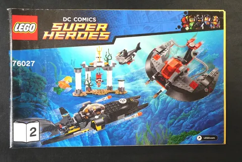 Lego Super Heroes INSTRUCTION GUIDE Manual DC 76027 BOOK 2