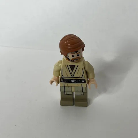 LEGO Obi-Wan Kenobi Headset Minifigure Star Wars 75135 sw0704 CRACKED