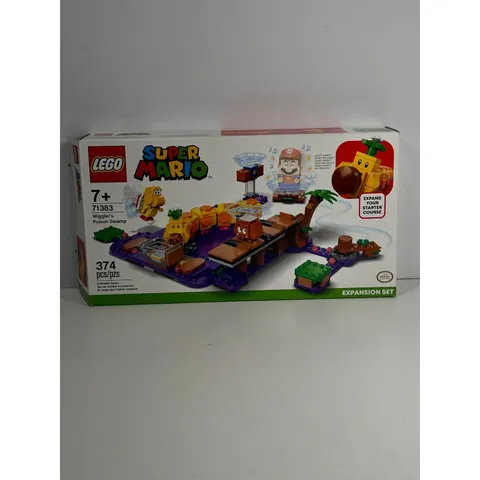 LEGO Super Mario Wigglers Poison Swamp Expansion Set 71383 374 Pcs Building Toy