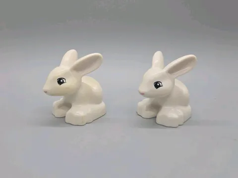 Lego Duplo Animal White Rabbit Bunny