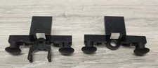 Lego Trains 4022 Black Train Buffer Beam Replacement Part Piece Lot Of 2