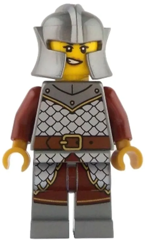 LEGO Castle Minifigure Griffin Knight Female From Set 21358 Idea236