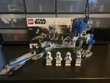 LEGO Star Wars 75280 501st Legion Clone Troopers w/ Instructions, No Box