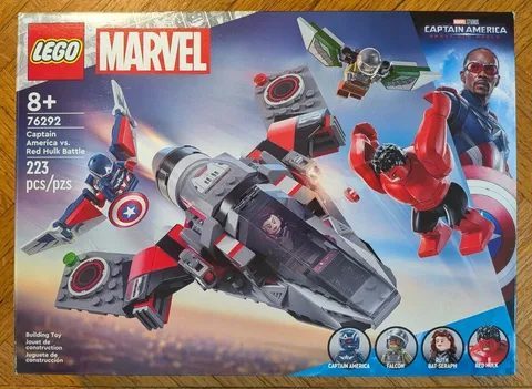 LEGO Super Heroes: Captain America Vs. Red Hulk Battle (76292)