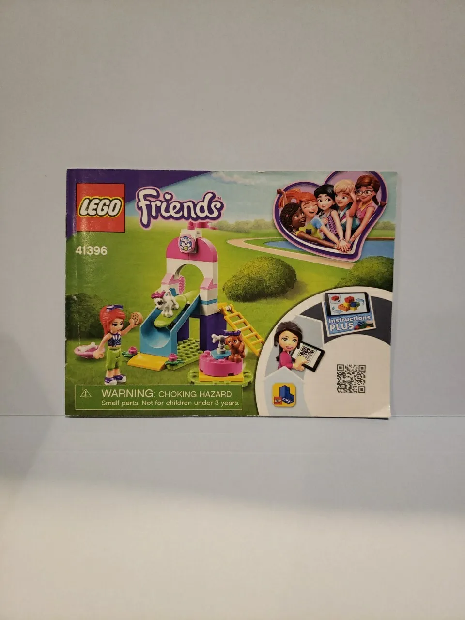LEGO Friends Puppy Playground 41396 Instruction Guide MANUAL ONLY