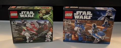 Lego Star Wars Battle Pack 2-Set (7914, 75001) Sealed